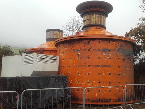 Ani 4.7m X 6.7m (15.5' X 22') Ball Mill With 2,300 Kw (3,084 Hp) Motor)
